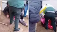 Difunden video de policías agrediendo a mujeres: efectivos ejecutaban desalojo en Chilca, Cañete