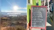 Cubano queda impresionado con espectacular desayuno en la sierra de Perú: “Empiezan el día potente”