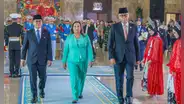 Dina Boluarte llegó a Indonesia en medio de crisis de inseguridad ciudadana en el Perú