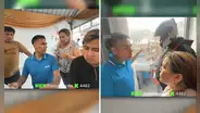 Seguidores del alcalde de Ate rompen puerta de vidrio de un restaurante marino mientras él se encontraba almorzando: ''Me quiere cobrar S/2.000''