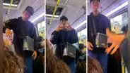 Rapero sube a bus y pasajera intenta 'batallar', pero no sabía rimar: "En su mente estuvo épico"