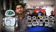 Profesor de Huancavelica crea robot educativo de idioma inglés y embajada de EE.UU. promueve su uso en colegios quechuahablantes