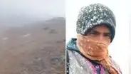 Censista acude a viviendas en Carabaya y es sorprendido por intensa nevada: “Nada nos para”