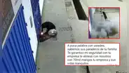 Cámaras captan a presunto extorsionador dejando explosivo en negocio en Loreto: víctima debía pagar S/70.000 de cupo
