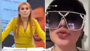 Magaly Medina no se queda callada y responde a la amenaza de Angie Jibaja de demandarla: “Ella puede decir todo lo que quiera”