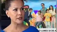 Mónica Sánchez pasa tremendo susto y se salva de aparatosa caída en conferencia de prensa de su nueva novela 'Eres mi bien'