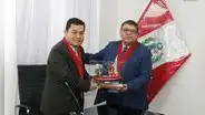 Titular judicial de Corte de Tumbes visitó línea de producción de Microformas de la CSJSA