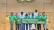 El rol de los recicladores, clave para un tratado global contra la polución por plásticos
