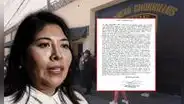Betssy Chávez acatará huelga de hambre seca y no permitirá que le brinden atención médica