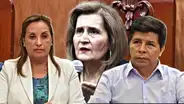 Presidenta del TC justifica trato diferente a Boluarte y Castillo: “Su situación es especial, dio un golpe de Estado”