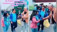 Padre se vuelve famoso al revelar que sus hijas se llaman 'Cristal' y 'Celeste': "Son más hinchas que yo"