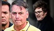 Bolsonaro planeó pedir asilo político a Javier Milei en Argentina para evadir juicio por intento de golpe de Estado, según policía de Brasil