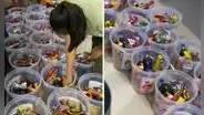 Cumpleaños en Perú es viral en TikTok tras regalar baldes repletos de dulces: “Invítenme, yo barro”