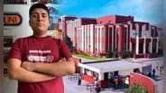 Argentino ingresó a la UNI tras postular 4 veces, pese a que sus padres querían que estudie en la UBA de Buenos Aires: "Me ganó la pasión"