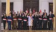 Dina Boluarte tomó este sábado juramento a nuevos ministros: ceremonia se realizó en Palacio de Gobierno