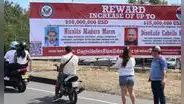 Aparece gigantesco cartel con anuncio de recompensa de US$50 millones por Nicolás Maduro en frontera de Venezuela y Colombia