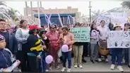 Pueblo de Cañete exige justicia por el secuestro y abuso de una escolar