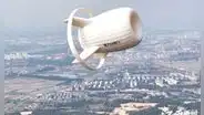Parece un globo aerostático, pero es el dirigible con el que China busca llevar energía limpia a lugares remotos