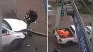 Joven en scooter es arrollada por camioneta municipal de San Isidro que perdió el control: accidente deja 3 heridos