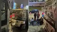 Triple choque de buses del Metropolitano deja más de 40 pasajeros heridos en estación Angamos en Surquillo