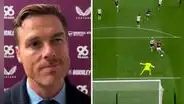 DT de Oliver Sonne quedó encantado con la definición del peruano en el triunfo agónico de Burnley: "Bonito gol"
