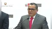 Juan José Santiváñez reaparece y evita pronunciarse por allanamientos en su contra