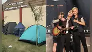 Fanáticos acampan afuera del Estadio San Marcos previo al concierto de Green Day: "Estarán delante hasta el todo hasta el pogo"