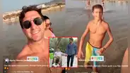 Antonio Pavón se emociona al ver a su hijo Antoñito caminar a su lado por las playas de España