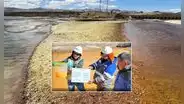Un río turbio y otro transparente revelan la crisis ambiental en la cuenca del Tambo