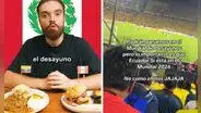 Perú va ganando ‘Mundial de desayunos’ y ecuatorianos bromean con el Mundial 2026: “Ecuador sí está, no como otritos”