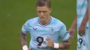 Comentarista de ESPN le cambió la nacionalidad a Oliver Sonne en pleno partido por la Premier League: la inesperada ciudadanía que le puso