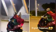 Motociclista en Perú sorprende con curiosa vestimenta de Dragon Ball Z y se vuelve viral: "El gran Sayaman"