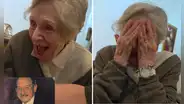 Adulta mayor se emociona al ver a su esposo fallecido recreado en un video con inteligencia artificial: "No lo veo así desde 1994"