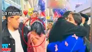 Inmigrante en Estados Unidos regresa a su país, su mamá lo recibe entre lágrimas, pero él abraza a su novia y en redes reaccionan: "Ya me dio rabia"