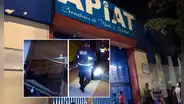 Presunto delincuente cae de techo al intentar huir de las autoridades en Trujillo
