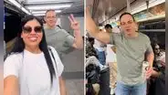 Mark Vito viajó a Nueva York junto a su enamorada y ella comparte video: “Para conocer a mis suegros”