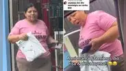 Mujer pidió ayuda a su sobrina para cargar 'enorme' pedido de Temu, pero solo llegó una bolsita