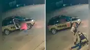 Mujer escapa del auto de su exnovio que la tenía 10 horas secuestrada, se dirige a un patrullero y es rescatada en Brasil