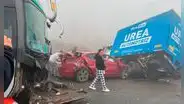 Fatal accidente en carretera Pasamayo: al menos 11 vehículos chocan en cadena y dejan 10 heridos en la vía Panamericana Norte