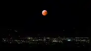 El único país de Sudamérica donde se vio el eclipse lunar el 7 de septiembre