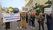 Vecinos de Miraflores protestan en contra de pileta cibernética de alcalde Carlos Canales: “Es un locura, es totalmente innecesaria”