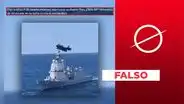 Este video no muestra aterrizaje de caza F-35 estadounidense en porta avión en mar de Puerto Rico