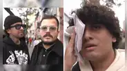 Youtuber Roberto Artigas y su equipo fueron agredidos por sujeto en Miraflores: camarógrafo terminó con un corte en la ceja