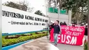 San Marcos suspende clases presenciales durante 5 días por 'mantenimiento', pero estudiantes aseguran que se debe a toma