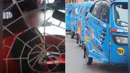 Extorsionadores suben a mototaxi y encañonan a conductor en SJL: "Ningún tombo los va a proteger"