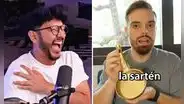 Zein se ríe de la 'sartén dorada' del Mundial de Desayunos que entregará Ibai Llanos: "Está pintado con spray"