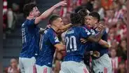 Con goles de Martinelli y Trossard, Arsenal venció al Athletic Club por la fecha 1 de la Champions League