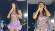 Pamela Franco se emociona al cantar en vivo un huayno en quechua: "Hasta hoy me toca el corazón"