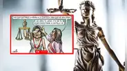 Justicia 'ciega': Carlincatura expone el doble estándar judicial entre Boluarte y Castillo