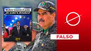 Es falso el video de la supuesta renuncia de Nicolás Maduro a la presidencia de Venezuela en medio de las tensiones con Estados Unidos